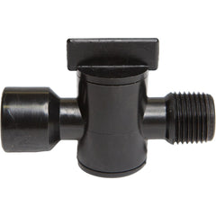 Coolant Hose Valves; Hose Inside Diameter (Inch): 1/2; System Size: 0.5 in; Connection Type: Male x Female; Body Material: POM; Thread Size: 1/2 in; Number Of Pieces: 10