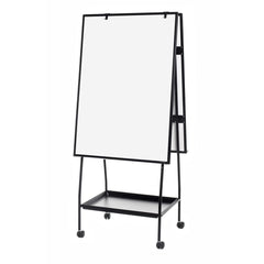 Easels; Easel Type: Presentation; Adjustable Height Range: 59.5"-66"; Overall Width: 30 in; Frame Color: Black; Frame Material: Aluminum; Portable: Yes