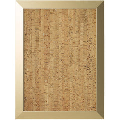 Cork Bulletin Boards; Bulletin Board Type: Open Cork Bulletin Board; Board Color: Brown; Board Material: Cork; Width (Inch): 17.72; Height (Inch): 23.72; Frame Material: Wood; Frame Color: Gold