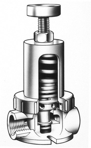 Pressure Regulating Valves; End Connection: NPTF; Body Material: PVC; Seal Material: EPDM