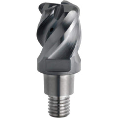 Corner Radius & Corner Chamfer End Mill Heads; Mill Diameter (mm): 12.00; Length of Cut (mm): 12.0000; Number Of Flutes: 4