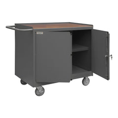 Mobile Work Centers; Center Type: Mobile Bench Cabinet; Depth (Inch): 42-1/8; Height (Inch): 36-3/8; Number Of Bins: 0; Color: Gray; Overall Depth: 42.125 in; Overall Height: 36.375 in