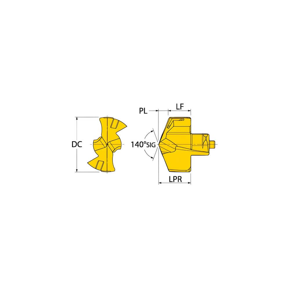 Brand: Ingersoll Cutting Tools / Part #: 6132137