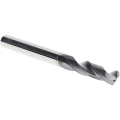 Screw Machine Length Drill Bit: 6.00 mm Dia, 140 deg Point, Solid Carbide