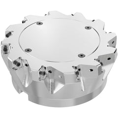 Indexable Chamfer & Angle Face Mills; Minimum Cutting Diameter (Inch): 6; Maximum Cutting Diameter (Decimal Inch): 6.0394; Maximum Depth of Cut (Decimal Inch): 0.3543