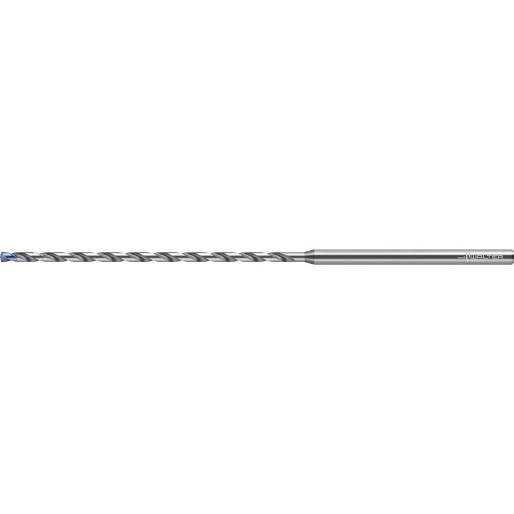 Micro Drill Bit: 2.10 mm Dia, (0.0827"), 140 deg, Solid Carbide