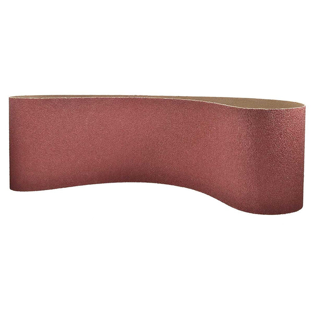 Abrasive Belt:  3/8" Wide, 13" OAL, 80 Grit, Aluminum Oxide