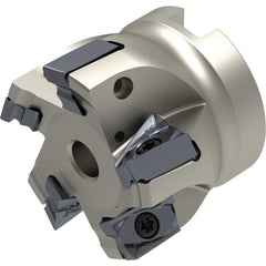 Indexable Square-Shoulder Face Mill:  ADSMLOLN12150R04A05015,  0.5000" Arbor Hole Dia,  0.4700" Max Cutting Depth