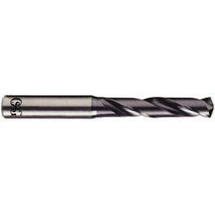 Screw Machine Length Drill Bit: 6.70 mm Dia, 140 deg Point, Solid Carbide