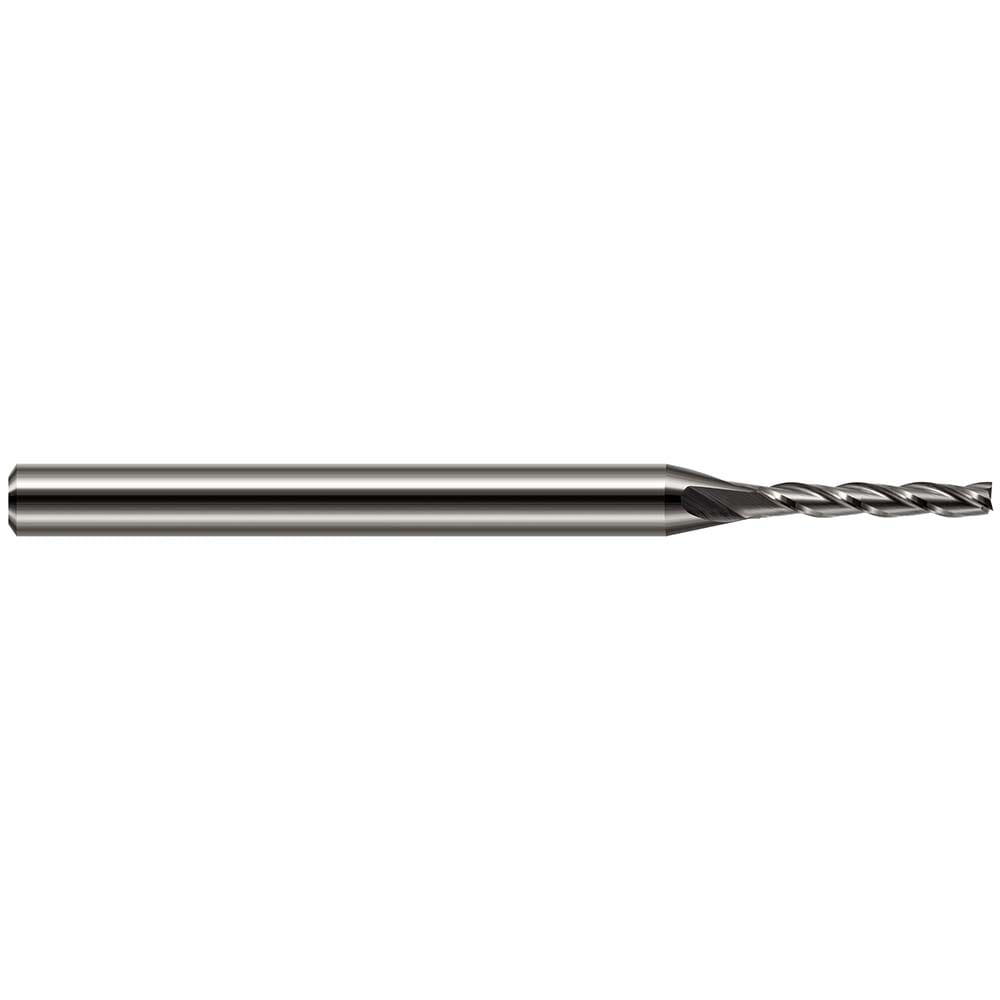 Square End Mill: 0.0060" Dia, 0.0300" LOC, 3 Flute, Solid Carbide