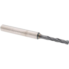 Screw Machine Length Drill Bit: 3.30 mm Dia, 140 deg Point, Solid Carbide