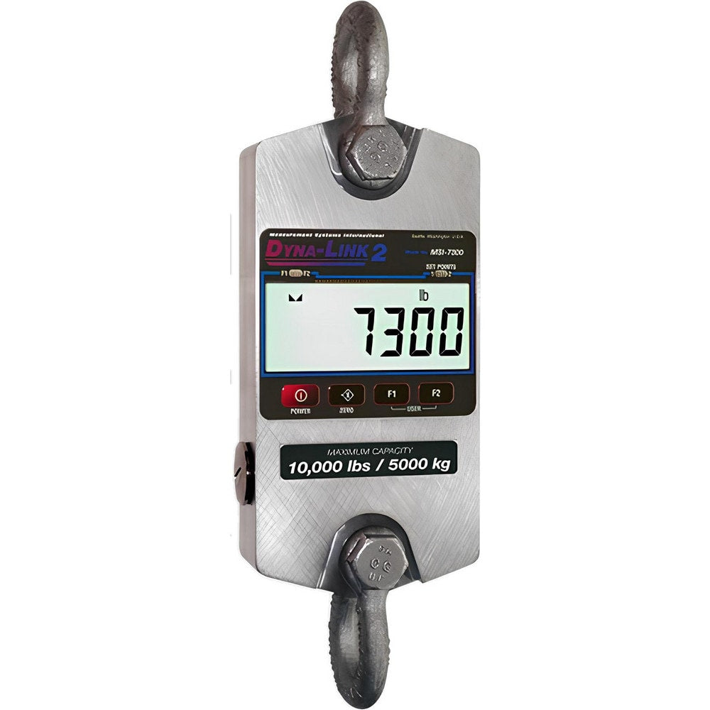 Crane Scales & Hanging Scales; Type: Crane Scale; Capacity (Lb.): 500.00; Capacity (kg): 250.0000; Display Type: 5-Digit LED; Graduation: .5