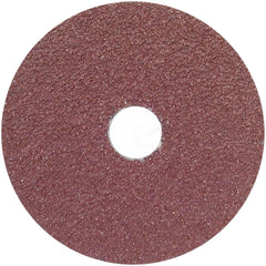 Fiber Disc:  5" Disc Dia, 7/8" Hole, Arbor Hole, 60 Grit, Ceramic Alumina