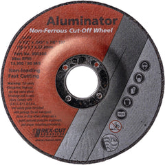 Cutoff Wheel: Type 27, 7" Dia, 1/16" Thick, Aluminum Oxide