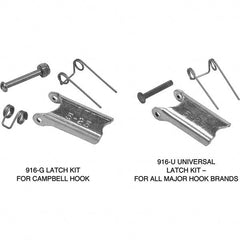 Lifting Aid Accessories; Type: Locking Latch Kit; For Use With: Hook Sizes 3-23