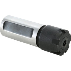 Collet Chuck: 0.5510 to 0.5510" Capacity, ER Collet, 1.0000" Shank Dia, Straight Shank