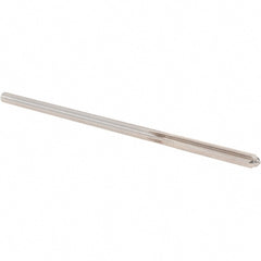 Chucking Reamer: 0.1670" Dia, 4-1/2" OAL, 1-1/8" Flute Length, Straight-Cylindrical Shank, HSS