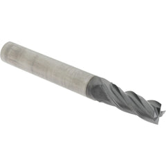 Square End Mill: 7.00 mm Dia, 19.00 mm LOC, 4 Flute, Solid Carbide