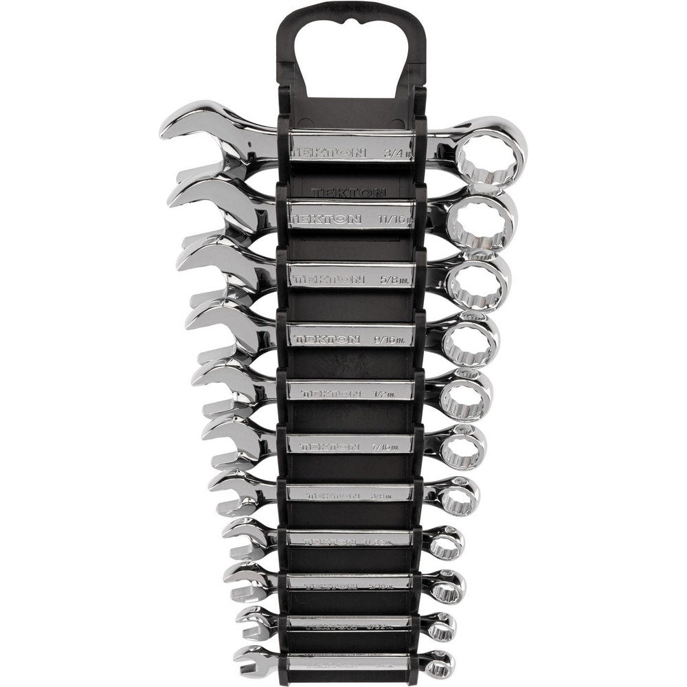 Combination Wrench Set: 11 Pc, Inch