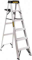 3 Step Aluminum Foldable Step Ladder: Type IA 300 lb Capacity 4' Height