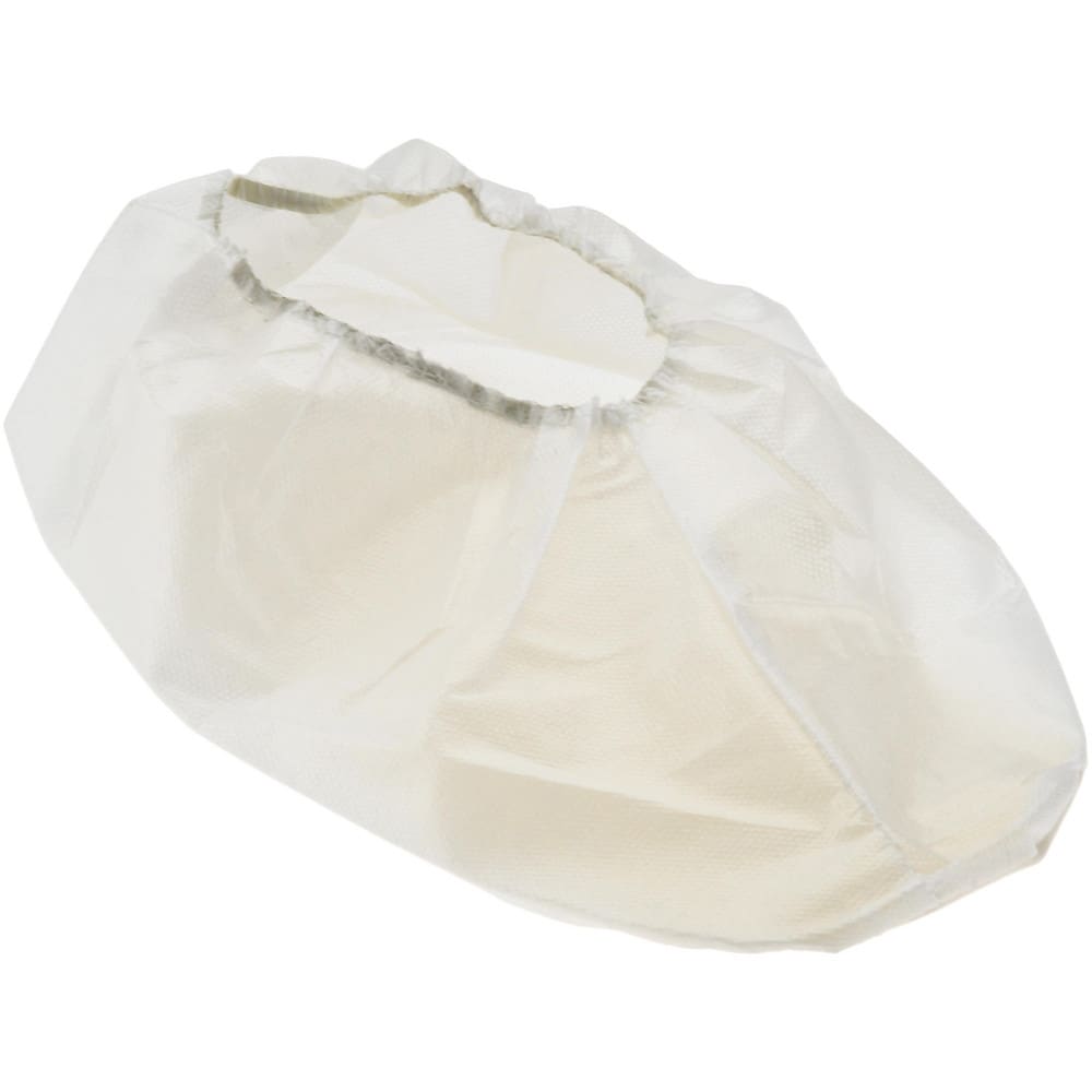 Shoe Cover: White, Large, Water Repellent, Pack