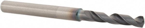 Screw Machine Length Drill Bit: 3.30 mm Dia, 135 deg Point, Solid Carbide