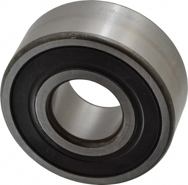 25mm Bore Diam, 62mm OD, Double Seal Angular Contact Radial Ball Bearing