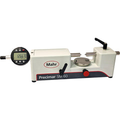 Electronic Bench Micrometers; Minimum Measurement: 0; Maximum Measurement: 25.00; Accuracy: Indicating Instrument; Measuring Face Material: Hardened Tool Steel; Thimble Type: Supplied without Readout; Calibrated: No; Data Output: Yes; Finish: Bright