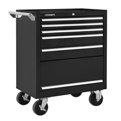 Steel Tool Roller Cabinet: 27" Wide, 29-1/8" High, 18" Deep, 3 Drawer