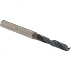 Screw Machine Length Drill Bit: 4.90 mm Dia, 140 deg Point, Solid Carbide