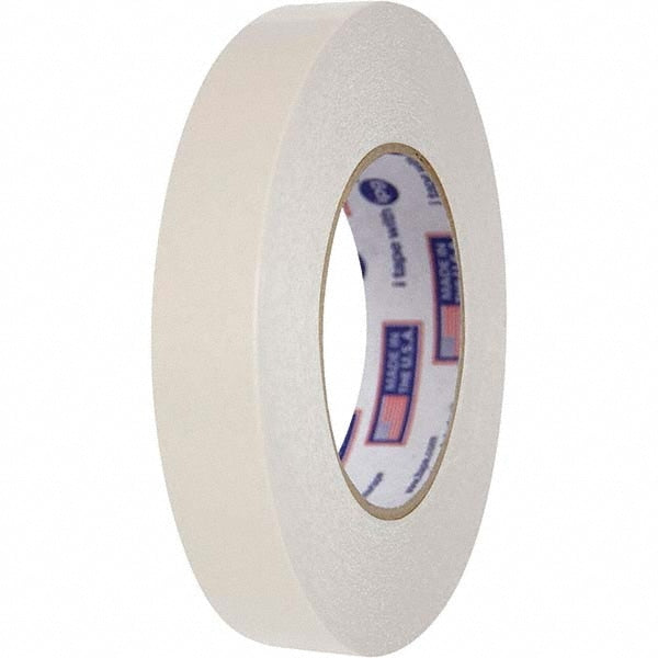 Clear Double-Sided Polyethylene Film Tape: 24 mm Wide, 50 m Long, 3.5 mil Thick, Acrylic Adhesive