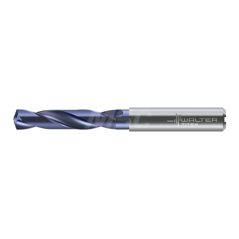 Screw Machine Length Drill Bit: 4.20 mm Dia, 140 deg Point, Solid Carbide