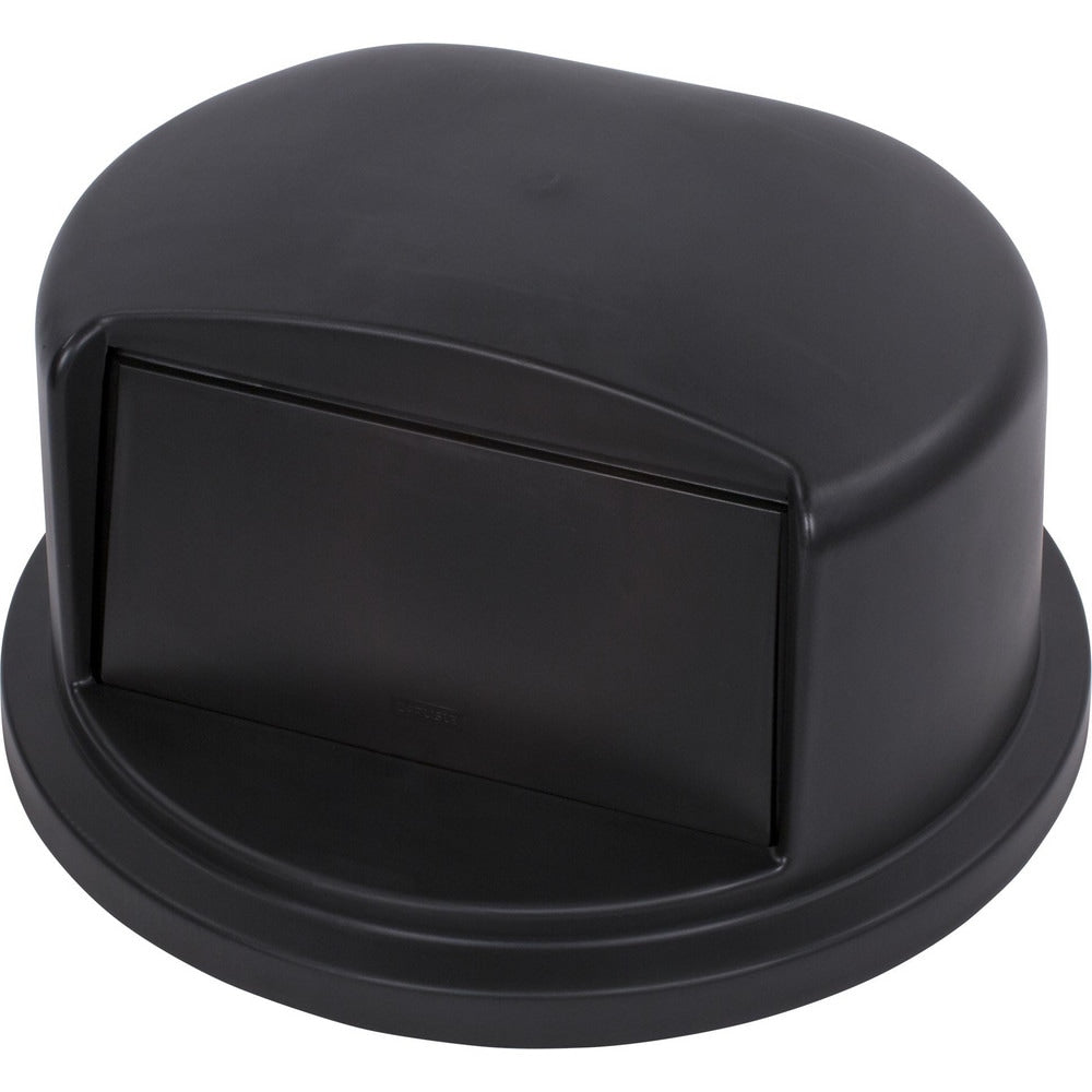 Trash Can & Recycling Container Lids; Lid Type: Dome; Lid Shape: Round; Container Shape: Round; Compatible Container Capacity: 32 Gallon; Color: Black; Material: HDPE; For Use With: Bronco 32 Gallon Trash Container