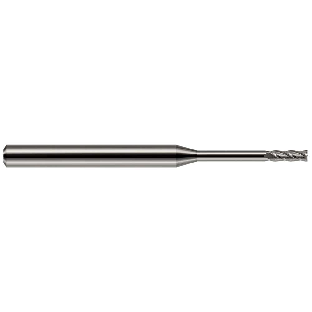 Square End Mill: 3/64" Dia, 4 Flute, Solid Carbide