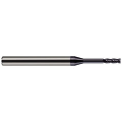 Square End Mill: 0.0500" Dia, 0.1500" LOC, 4 Flute, Solid Carbide