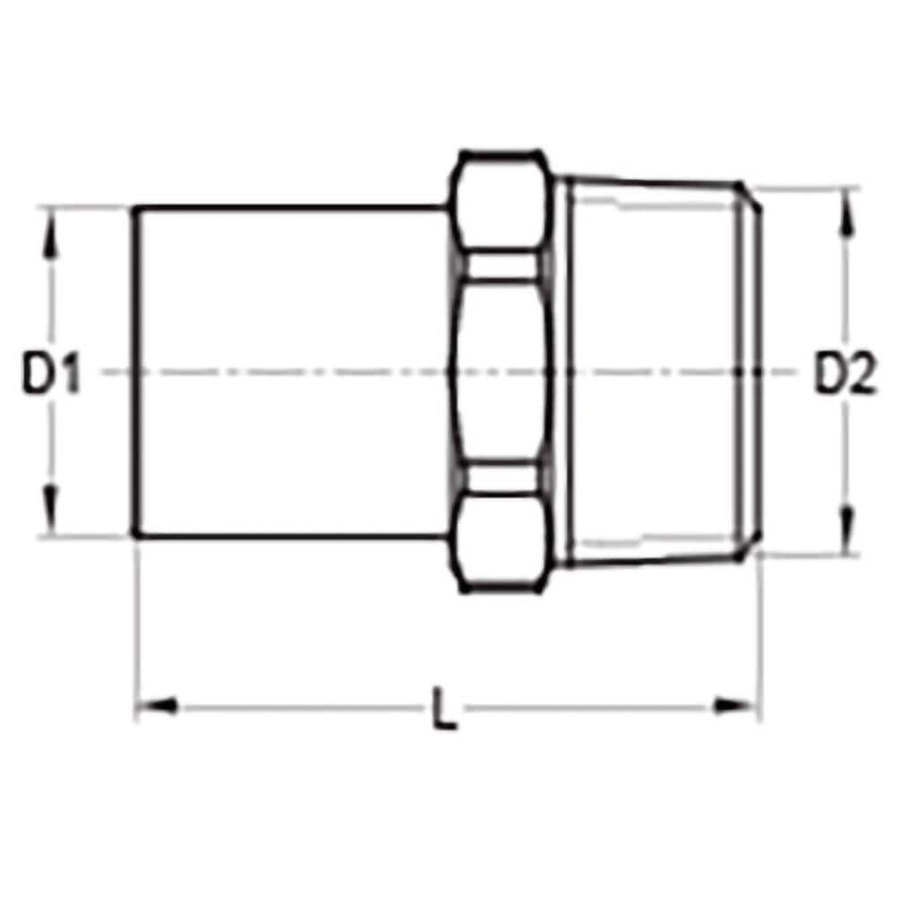 Brand: Merit Brass / Part #: MB22960