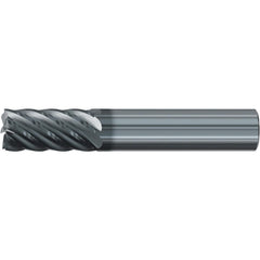 Roughing & Finishing End Mills; Mill Diameter (Fractional Inch): 5/8; Flute Type: Spiral; Number Of Flutes: 7; End Mill Material: Solid Carbide; Length of Cut (Inch): 1-1/4; Coating/Finish: AlCr