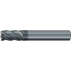 Roughing & Finishing End Mills; Mill Diameter (Fractional Inch): 7/16; Flute Type: Spiral; Number Of Flutes: 5; End Mill Material: Solid Carbide; Length of Cut (Inch): 5/8; Coating/Finish: AlCr