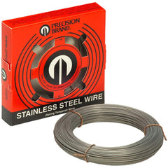 Stainless Steel Wire; Wire Type: Spring Wire Coil; Stainless Steel Type: 302; Gauge: 12; Container Type: Coil; Tensile Strength: 285-315 ksi; Finish: Plain; Heat Treatable: No