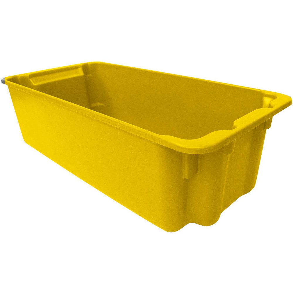 Totes & Storage Containers; Container Type: Stack & Nest; Overall Height: 6.875; Overall Width: 11; Overall Length: 24.13; Load Capacity: 150 lb; Lid Included: No