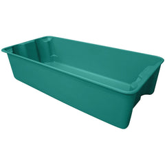 Totes & Storage Containers; Container Type: Stack & Nest; Overall Height: 7; Overall Width: 14; Overall Length: 29.63; Load Capacity: 150 lb; Lid Included: No