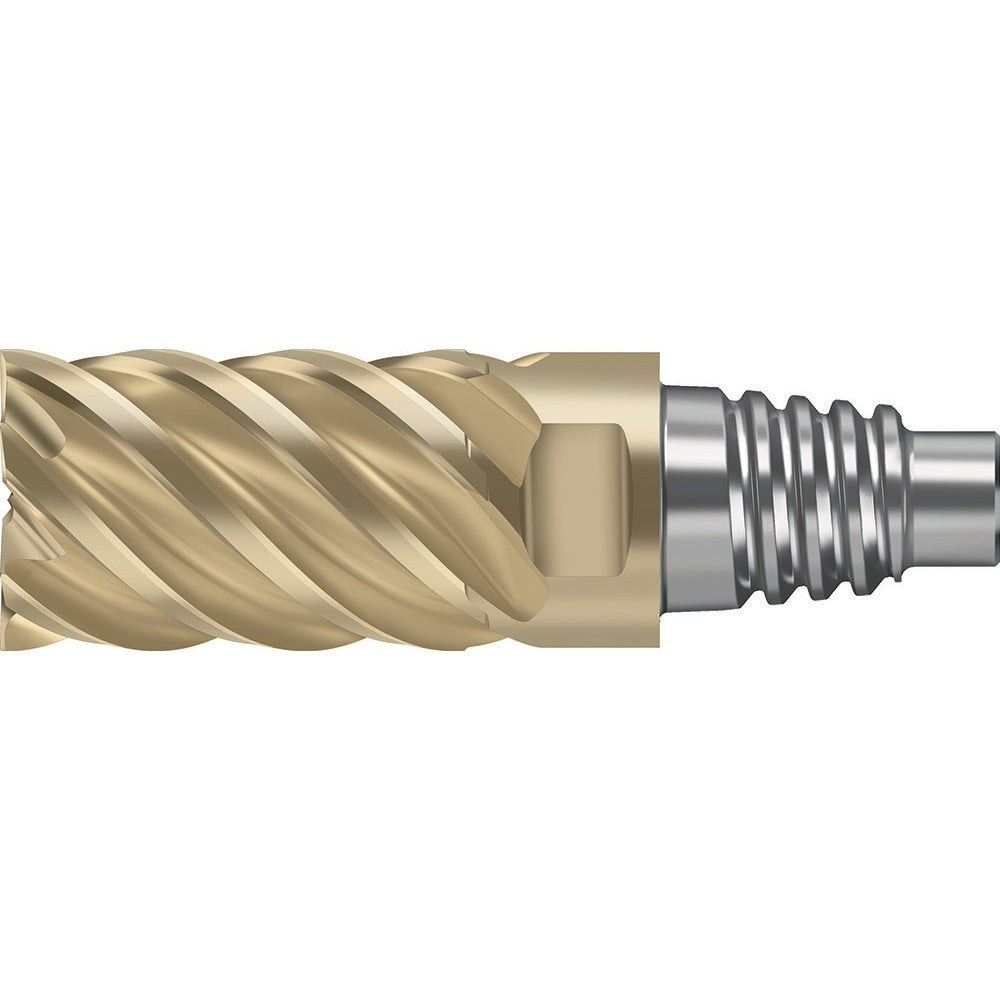 Square End Mill Heads; Mill Diameter (Decimal Inch): 0.9843; Mill Diameter (mm): 25.00; Length of Cut (mm): 37.5000; Connection Type: E25; Overall Length (Decimal Inch): 2.8976