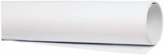 Plastic Rod: Polystyrene, 4' Long, 5/8" Dia, Opaque White