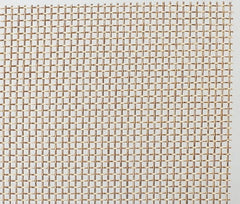 Wire Cloth: 18 Wire Gauge, 0.047" Wire Dia, Bronze