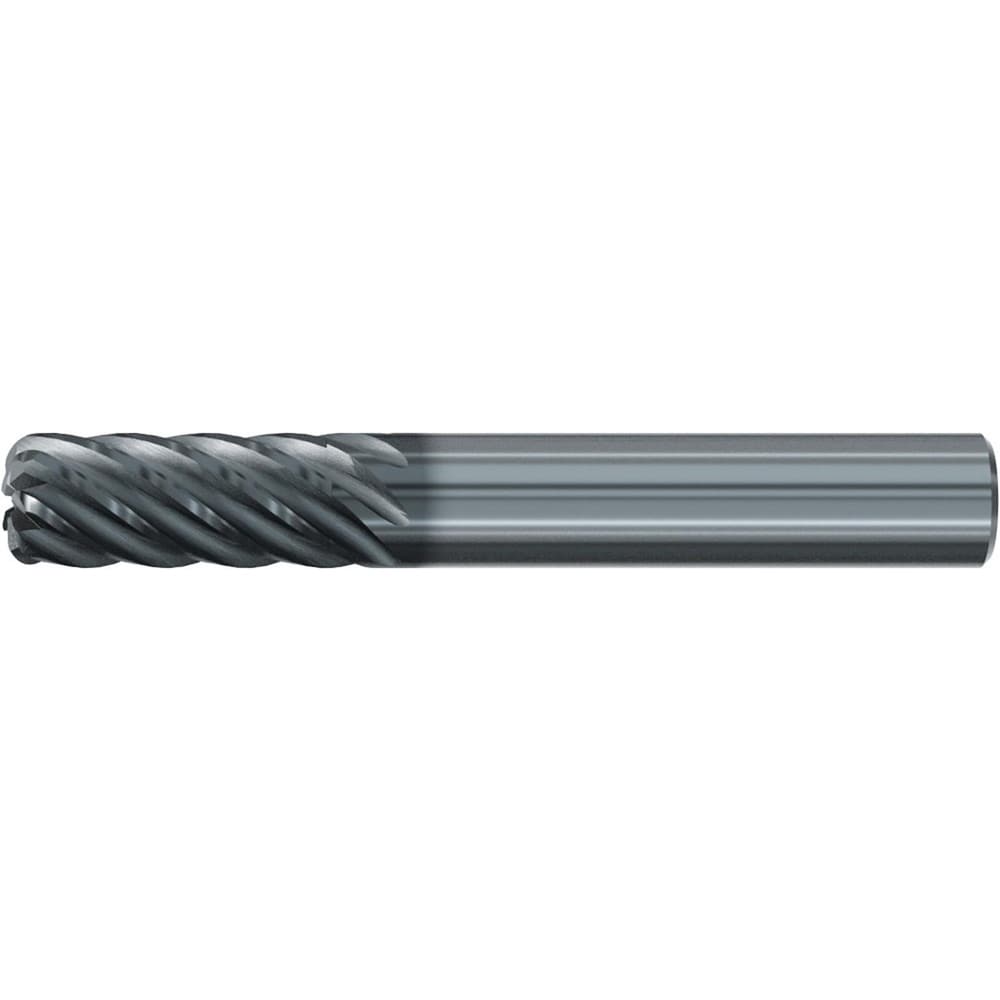 Roughing & Finishing End Mills; Mill Diameter (Fractional Inch): 5/8; Flute Type: Spiral; Number Of Flutes: 7; End Mill Material: Solid Carbide; Length of Cut (Inch): 1-5/8; Coating/Finish: AlCr