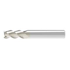 Corner Radius End Mill: 6.00 mm Dia, 7.00 mm LOC, 0.60 mm Radius, 3 Flute, Solid Carbide