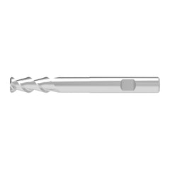 Corner Radius End Mill: 25.00 mm Dia, 65.00 mm LOC, 4.00 mm Radius, 2 Flute, Solid Carbide