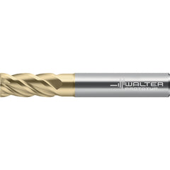 Square End Mill: 18.00 mm Dia, 42.0000 mm LOC, 4 Flute, Solid Carbide