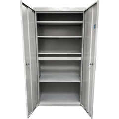 Steel Steel Storage Cabinet Cabinet: 36" Wide, 24" Deep, 78" High