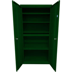 Steel Steel Storage Cabinet Cabinet: 36" Wide, 18" Deep, 78" High